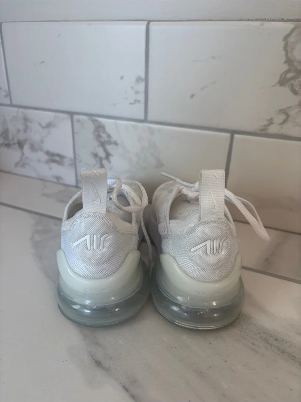 Nike Air Max 270 White Kids Size 12C